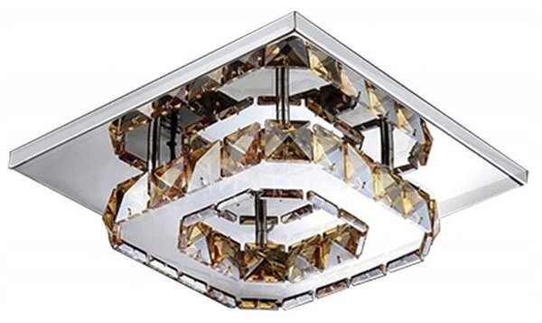 TooLight Stropné hranaté svietidlo Plafon Glamour 8W APP405-C APP406-C