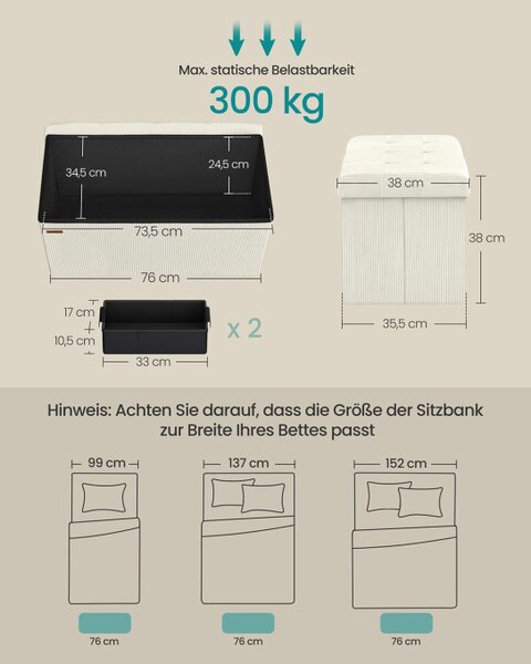 Lavička s vekom LSF603W01