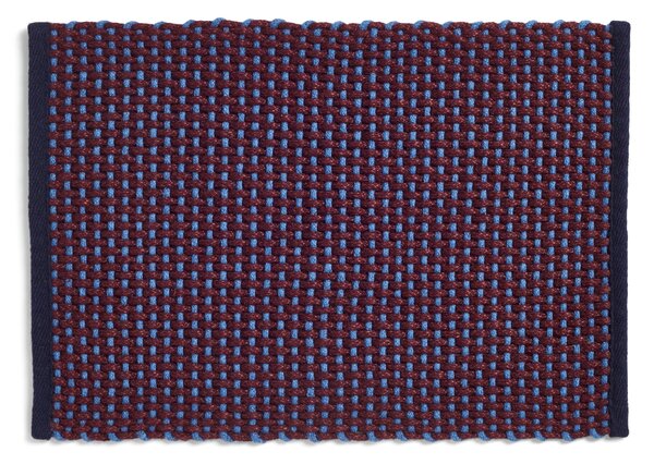 Jutová rohožka Burgundy 50 × 70 cm
