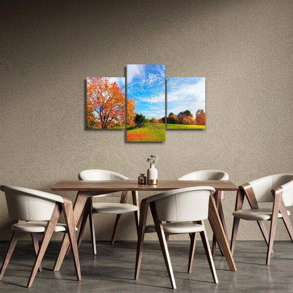Obraz - Jesenná krajina (90x60 cm)