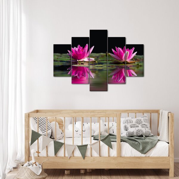 Obraz lekien na vode (150x105 cm)