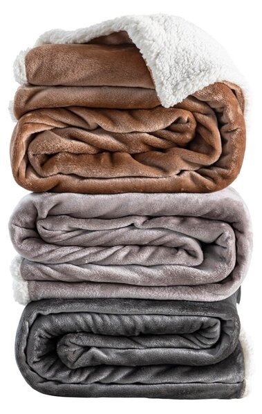 Obojstranná deka sherpa a fleece