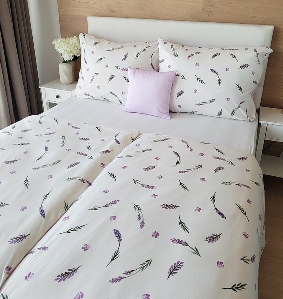 Obliečky Lavender Bavlna deluxe 1x 140/200, 1x 70/90