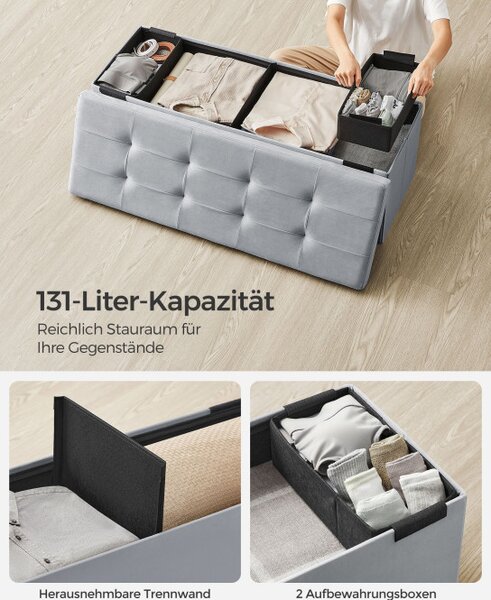 Lavička s vekom LSF277G02