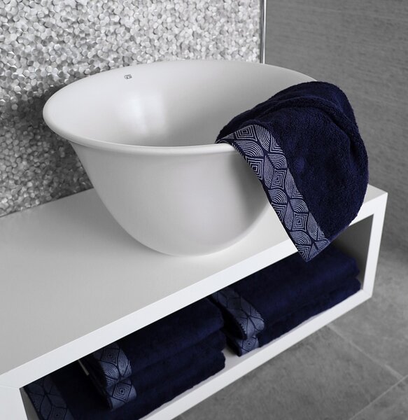 Uterák Beech navy modrá Modrá tmavá Modal/Bavlna 30/50