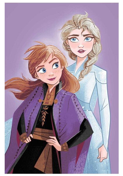 DETSKÁ FLEECOVÁ DEKA FROZEN 100X150 CM VZOROVANÁ
