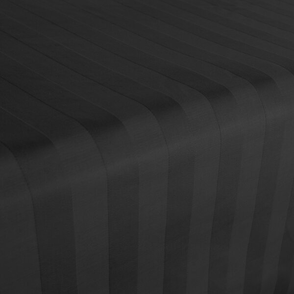 BAMBUSOVÉ PRESTIERADLO STRIPE 220X260 CM ČIERNE