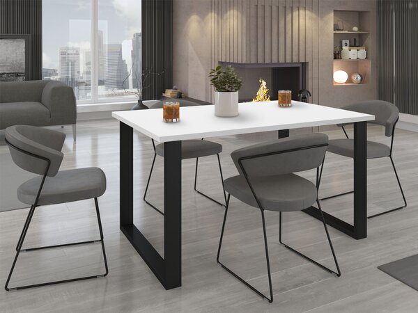 Jedálenský stôl Imperial 138x90 - biela