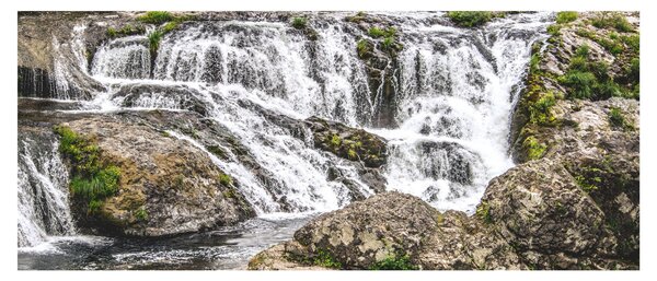 Obraz - Kaskády (120x50 cm)