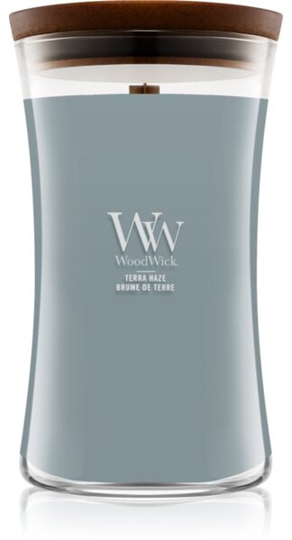 Woodwick Terra Haze vonná sviečka s dreveným knotom 610 g