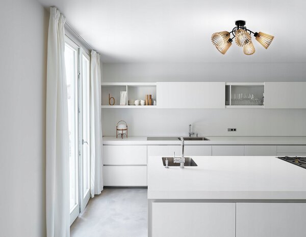 BERGE LED stropné svietidlo LOFT - 5xE27 - LUCA04