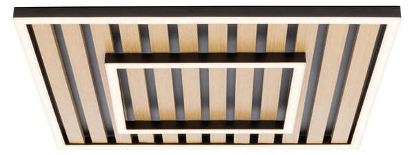 STROPNÉ LED SVIETIDLO, 50/50/6 cm Novel - Interiérové svietidlá