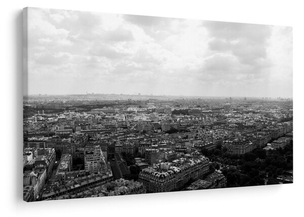 Obraz - Strechy domov v Paríži (90x60 cm)