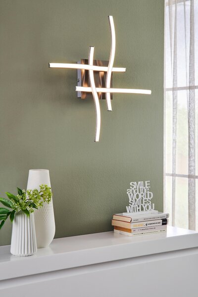 STROPNÉ LED SVIETIDLO, 47,5/47,5/9,5 cm Novel - Interiérové svietidlá