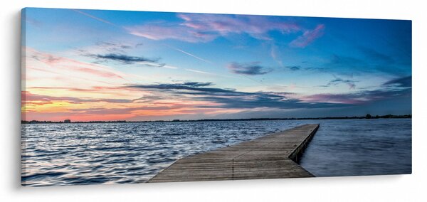 Obraz - Mólo (120x50 cm)