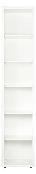 REGÁL NA ŠANÓNY, biela s vysokým leskom, 44/217/35,7 cm Carryhome - Kancelárske regály
