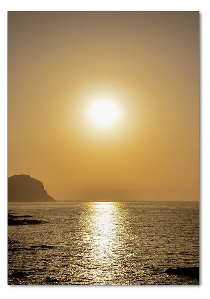 Foto obraz akrylový Západ slnka mora