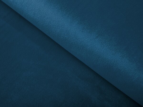 Zamatová látka Velvet Prémium SVP-028 Petrolejovo modrá - šírka 145 cm