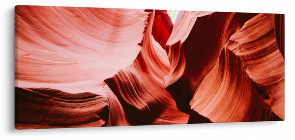 Obraz červených skál (120x50 cm)