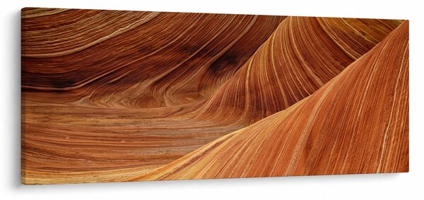 Obraz - Červený piesok (120x50 cm)