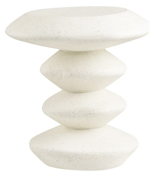 Kamenný okrúhly odkladací stolík ø 36 cm Blackburn – House Nordic