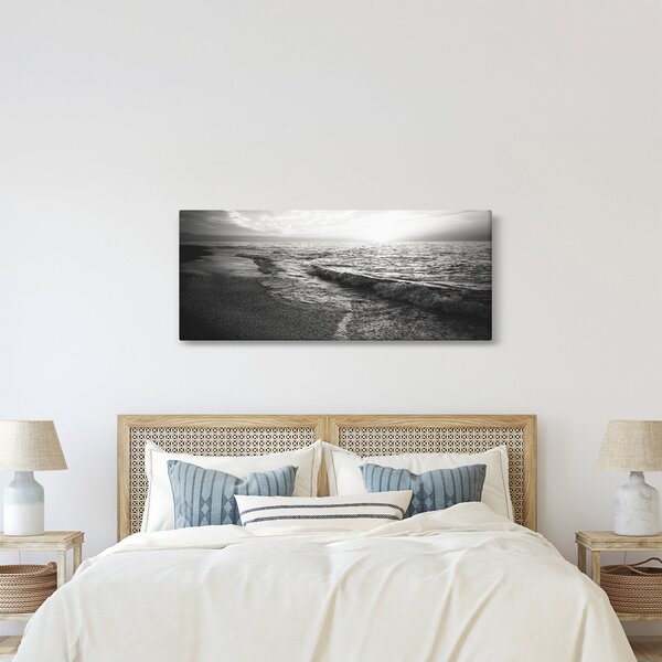 Obraz - Na brehu mora (120x50 cm)
