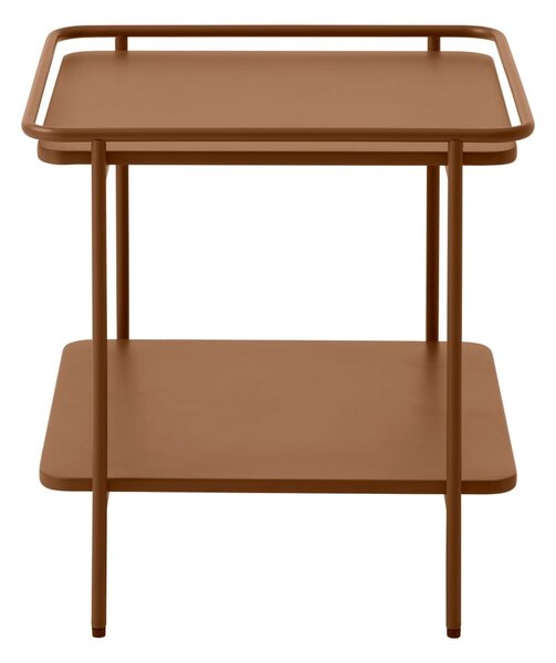 Kovový odkladací stolík 45x45 cm Yuba – Unique Furniture