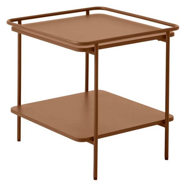 Kovový odkladací stolík 45x45 cm Yuba – Unique Furniture