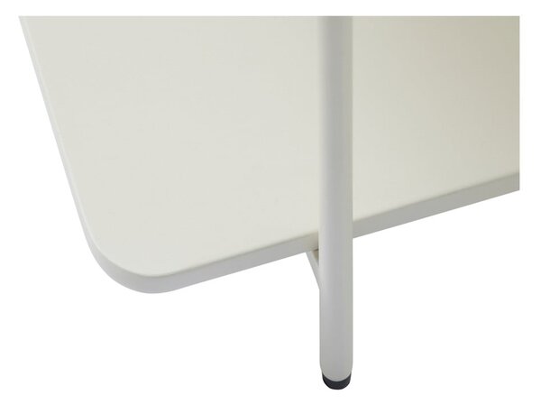 Svetlosivý kovový konferenčný stolík 75x75 cm Yuba – Unique Furniture