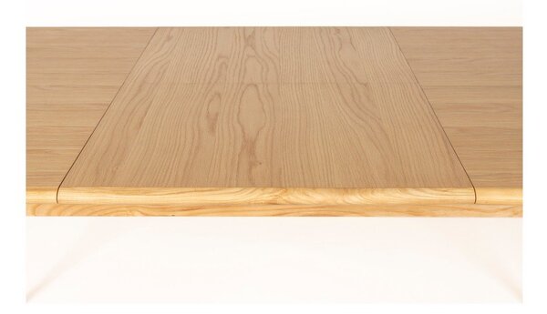 Rozkladací jedálenský stôl s prídavnou doskou v dubovom dekore 90x180 cm Twist – Zuiver