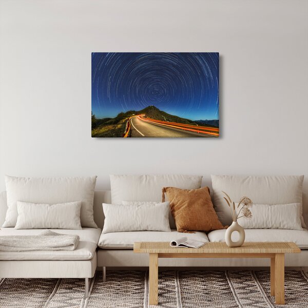 Obraz rotujúcich hviezd (90x60 cm)