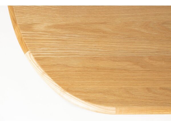 Rozkladací jedálenský stôl s prídavnou doskou v dubovom dekore 90x180 cm Twist – Zuiver
