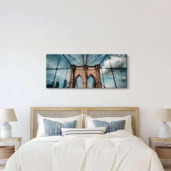 Obraz - Brooklynský most (120x50 cm)