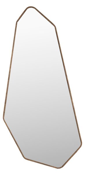 Nástenné zrkadlo s dreveným rámom 39,5x90 cm Basil – Dutchbone