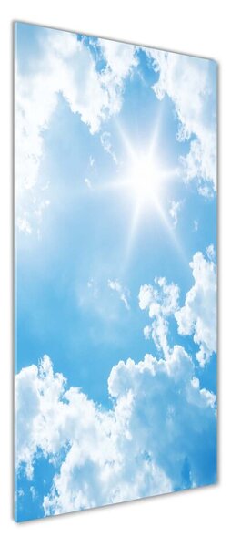 Foto obraz skleněný svislý Mraky na nebi