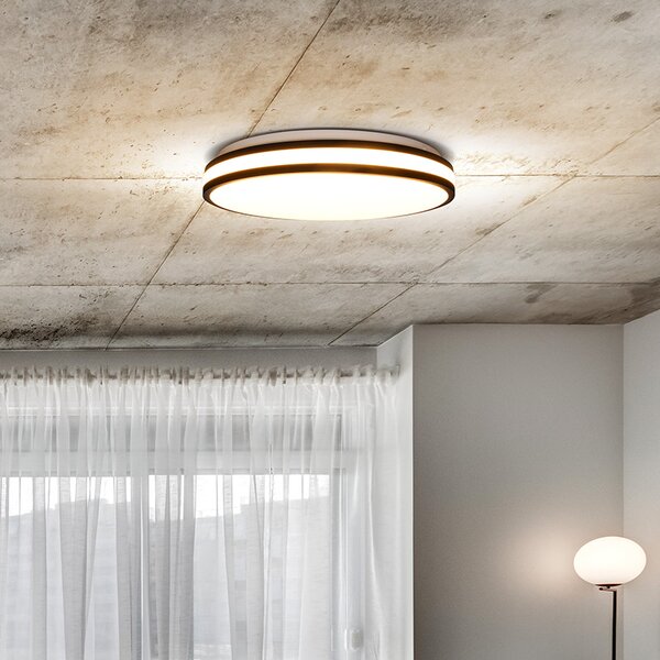 SOLIGHT LED osvetlenie s diaľkovým ovládačom Laskos, 48W, 3360lm, 39cm, CCT