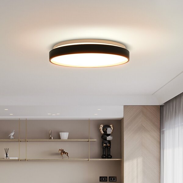 SOLIGHT LED osvetlenie s diaľkovým ovládačom Cala, 48W, 3360lm, 38cm, CCT
