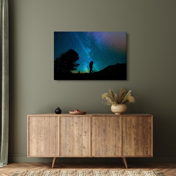 Obraz - Stretnutie pod hviezdami (90x60 cm)