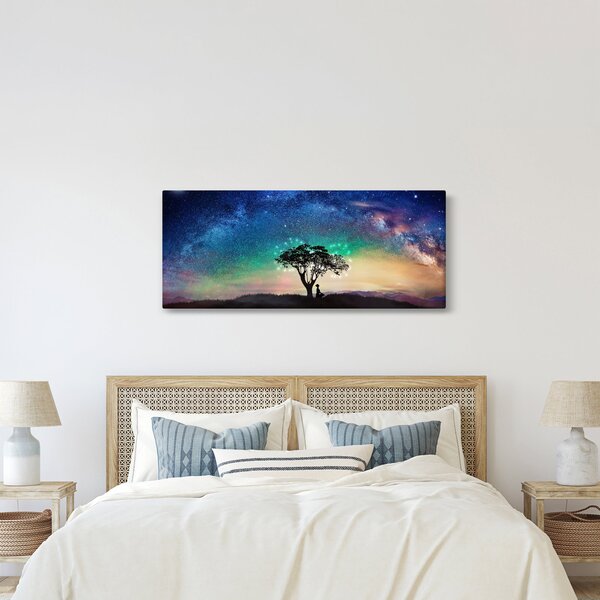 Obraz - Odpočinok pod hviezdami (120x50 cm)