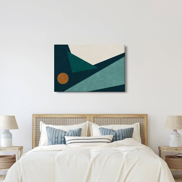 Obraz - Kubistická abstrakcia (90x60 cm)