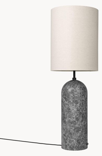 Stmievateľná stojacia lampa's mramorovým podstavcom Gravity, V 130 cm
