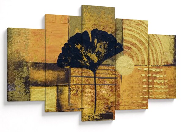 Obraz - List ginkgo (150x105 cm)