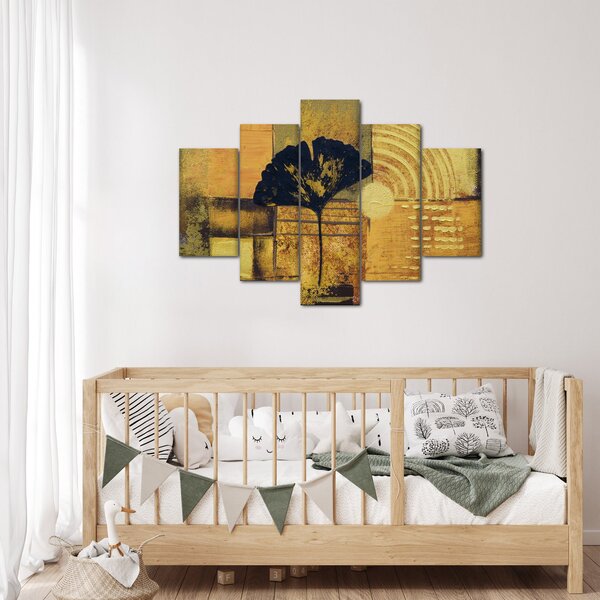 Obraz - List ginkgo (150x105 cm)