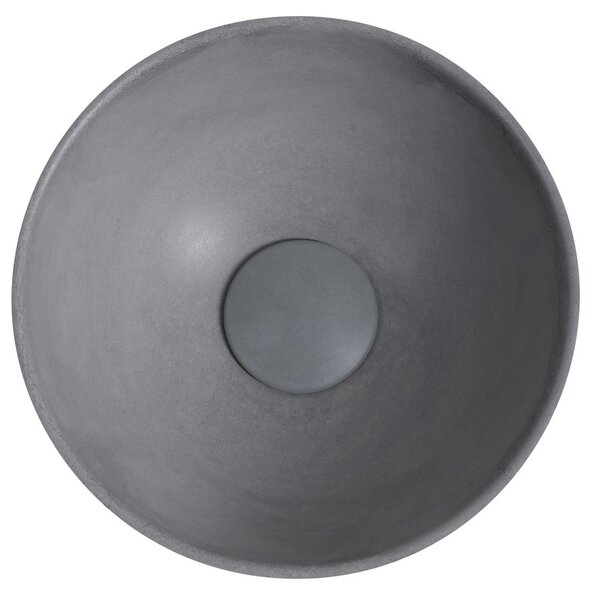 Sapho Sapho, MINOR betónové umývadlo na dosku, priemer 26cm, šedá, MR26017