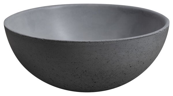 Sapho Sapho, MINOR betónové umývadlo na dosku, priemer 26cm, šedá, MR26017