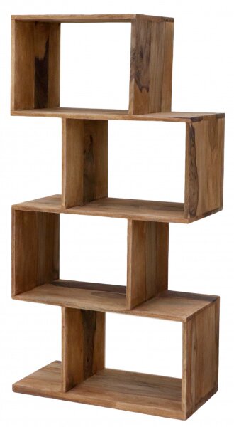 Knižnica Rami 60x120x30 indický masív palisander