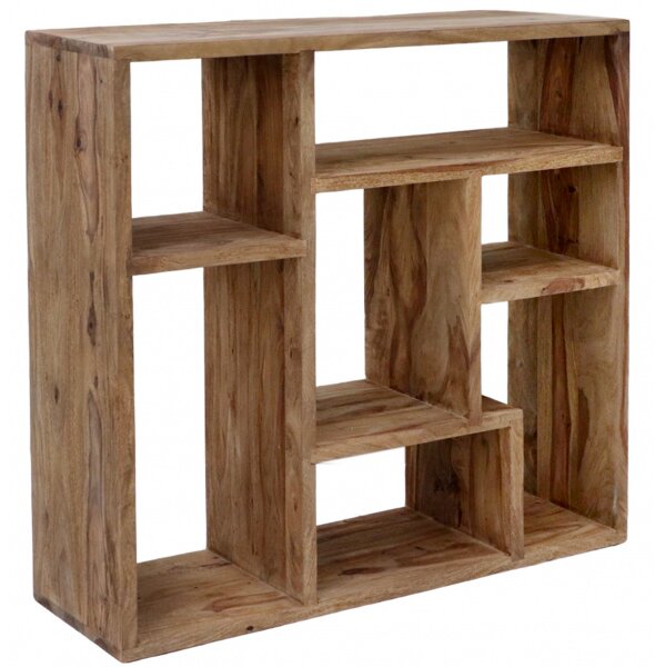 Knižnica Rami 90x90x30 indický masív palisander