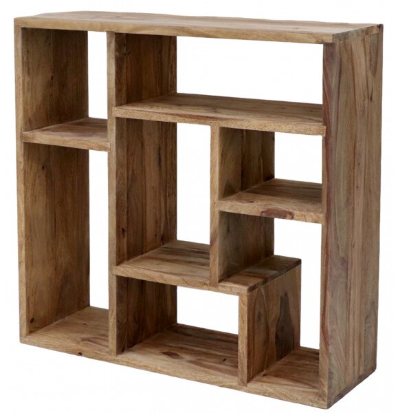 Knižnica Rami 90x90x30 indický masív palisander