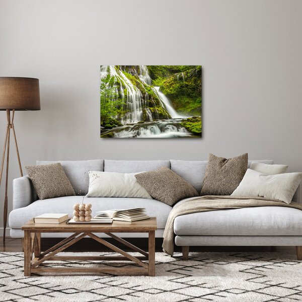 Obraz - Vodopád, Wind River Valley (70x50 cm)