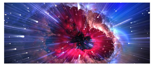 Obraz - Energia vesmíru (120x50 cm)